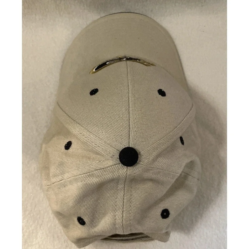 PURDUE Hat Adjustable Back Brown/Tan/Khaki Signatures Officially License Product